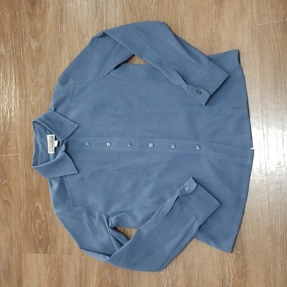(8) Tradition Country Collection Top Business Casual Farmhouse Western Collared